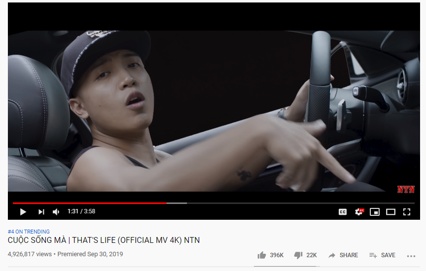 Phải chăng nhờ Sơn Tùng M-TP, một MV mới toanh bỗng dưng vượt mặt cả Mỹ Tâm vào top 3 Youtube trending? - Ảnh 1. Phải chăng nhờ Sơn Tùng M-TP, một MV mới toanh bỗng dưng vượt mặt cả Mỹ Tâm vào top 3 Youtube trending? - Ảnh 1.