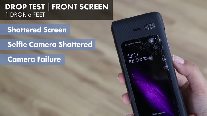 YouTuber thử gập Galaxy Fold 120.000 lần liên tiếp, sau đó thả rơi từ 1,8m để kiểm chứng độ bền - Ảnh 7.