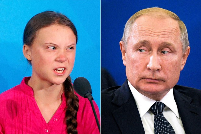 Greta Thunberg khiến dân mạng không vừa lòng khi tiếp tục dùng cách cũ để đáp trả lại tổng thống Nga - Ảnh 1.