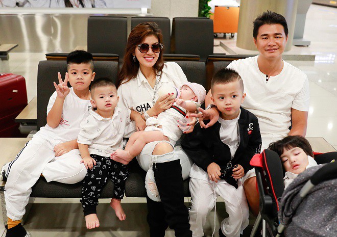 Hoa hậu Oanh Yến mang thai con thứ 6 ở tuổi 33 cho chồng đại gia - Ảnh 1.