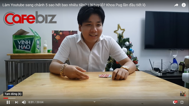 Làm YouTuber du lịch 5 sao lời hay lỗ: Khoa Pug tiết lộ phải bán một căn nhà, 1 năm du lịch tiêu tổng cộng 3 tỷ đồng - Ảnh 1.