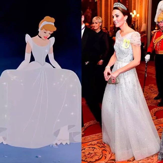 Công nương Kate nào có khác gì Công chúa Disney đời thực với 3 lần lên đồ như bước ra từ hoạt hình - Ảnh 3.