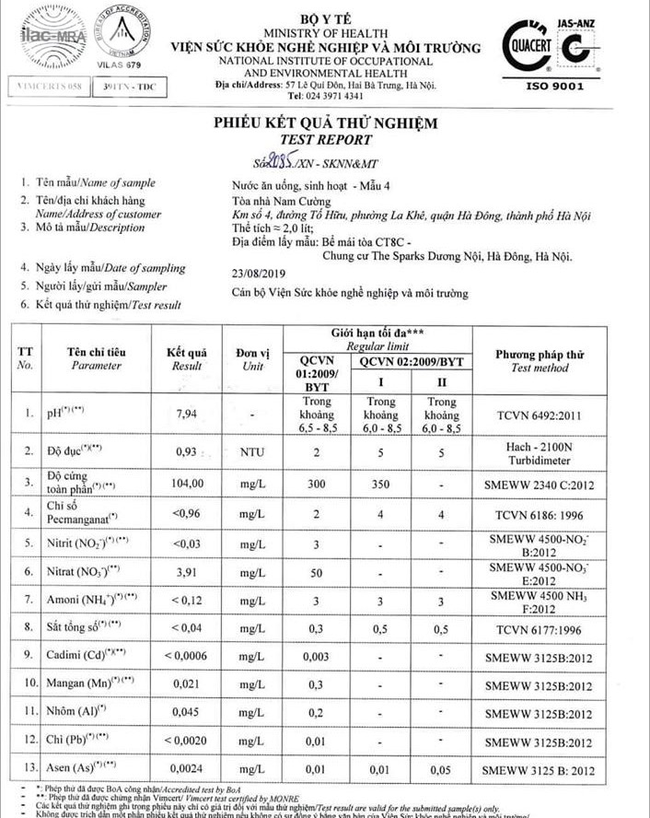 Kinh hãi nước sinh hoạt đen như cống ở chung cư Hà Nội: Người dân bị đau mắt, dị ứng không dám sử dụng - Ảnh 7.