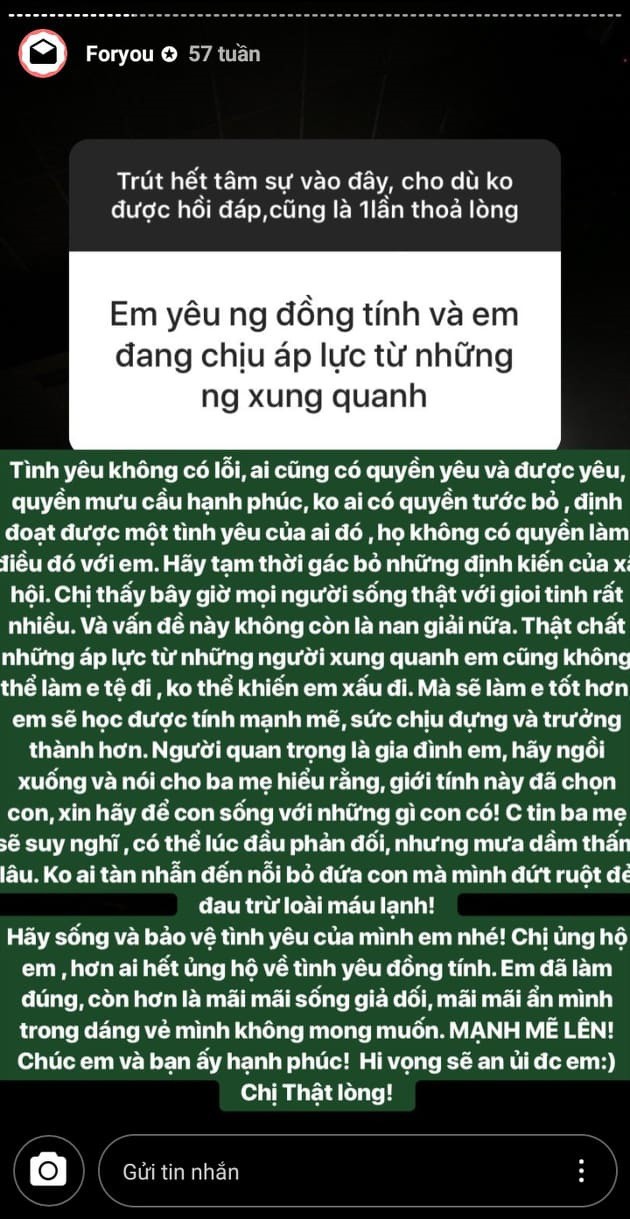 Võ Ngọc Trân “đăng quang” danh hiệu gái xinh viết story chăm, dài và đúng chính tả nhất cõi Instagram - Ảnh 2.