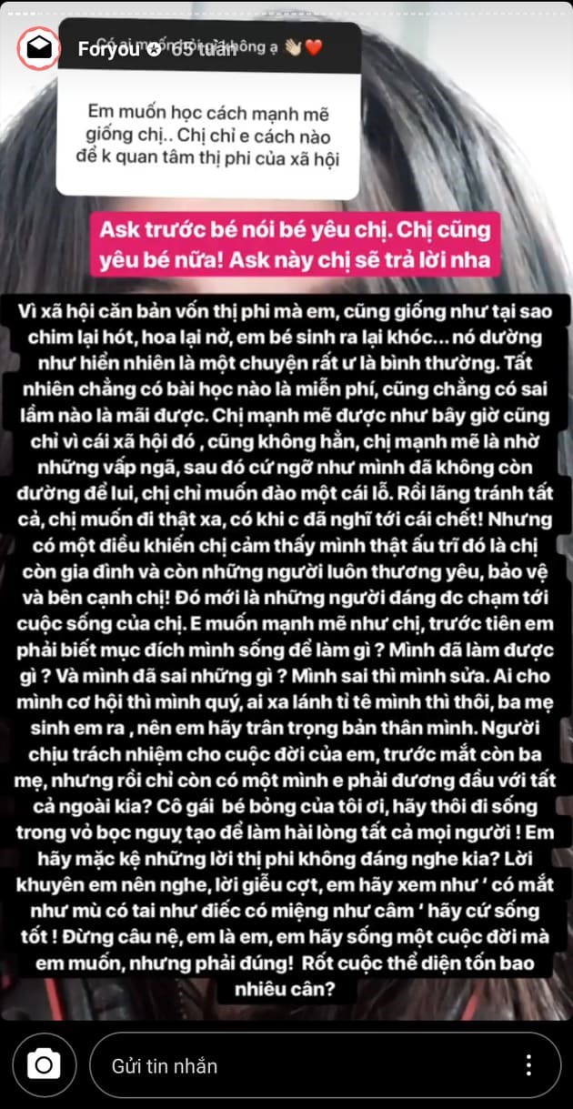 Võ Ngọc Trân “đăng quang” danh hiệu gái xinh viết story chăm, dài và đúng chính tả nhất cõi Instagram - Ảnh 3.