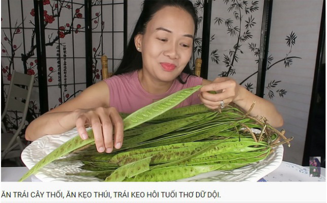 Vinh Nguyễn Thị - vlogger dũng cảm nhất giới Youtube: Sẵn sàng thử các loại đồ ăn thối nhất, chuyên gia ăn ớt thử độ bền của lưỡi - Ảnh 4.