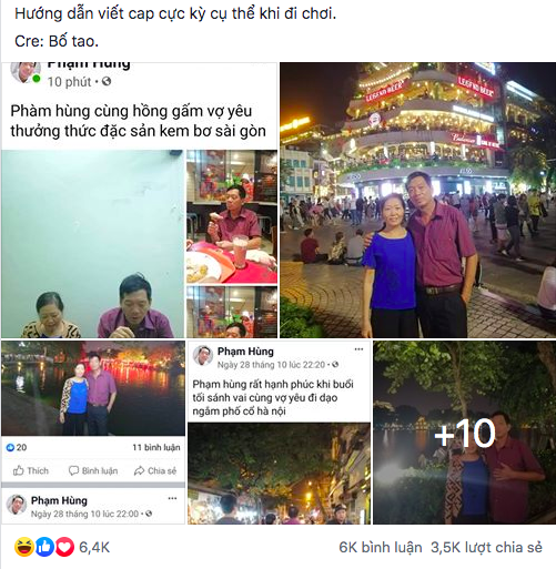 Đòi con gái lập Facebook cho bằng được, bố mẹ “xì tin” đăng caption chẳng giống ai vô tình làm nên hot trend trên MXH - Ảnh 1.