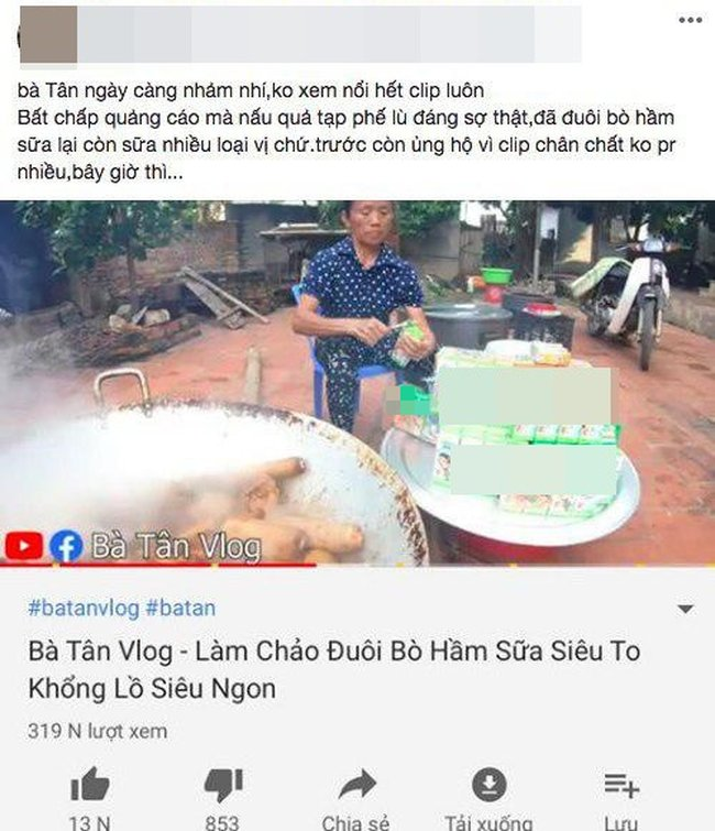 Bà Tân Vlog tuyên bố thay đổi cách làm clip, ai ngờ lại bị dân mạng soi đi sao chép ý tưởng của kênh ẩm thực nổi tiếng khác - Ảnh 9.