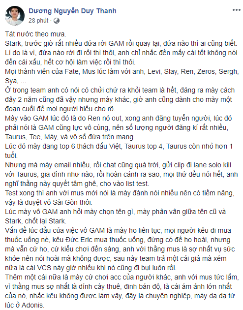 Hàng loạt nhân vật cộm cán của LMHT Việt đều góp mặt trong drama siêu to của Team Flash và VCS - Ảnh 2.