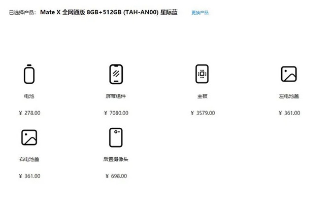 Góc xót ví: Giá thay màn hình Huawei Mate X đắt bằng tiền mua iPhone 11 Pro mới tinh - Ảnh 2.