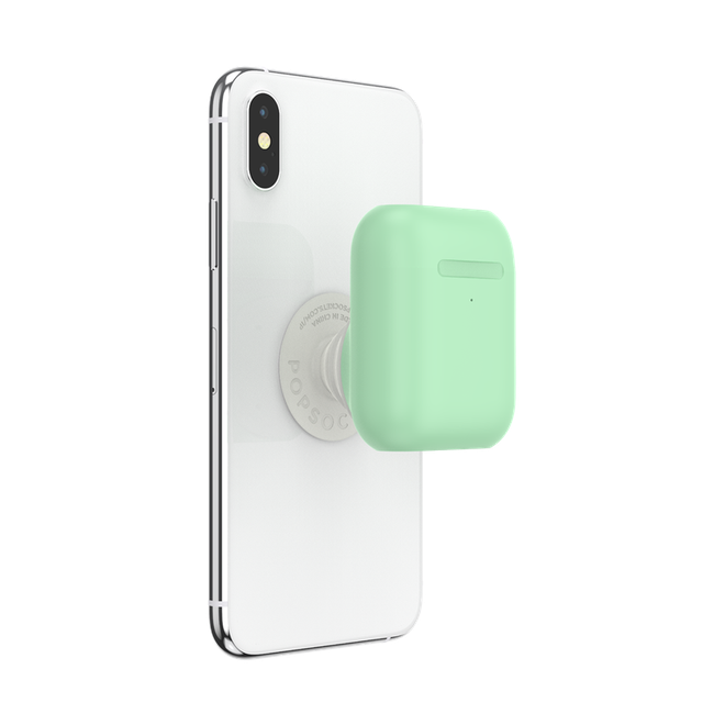 Khó thế mà vẫn làm: PopSocket ra mắt móc đeo gắn vào điện thoại chứa luôn cả hộp đựng Airpods - Ảnh 2.