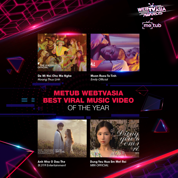 Đề cử WebTVAsia Awards 2019 bỏ quên Sơn Tùng M-TP, Hương Giang cùng loạt nghệ sĩ tên tuổi khiến netizen thắc mắc, BTC lên tiếng: sẽ cập nhật. - Ảnh 15.