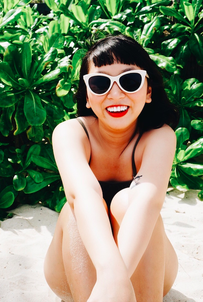 Trang Hý khoe ảnh diện bikini, tự nhận mình là đuông dừa nhưng vẫn hút mắt quá đây này - Ảnh 5.