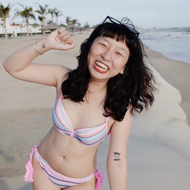 Trang Hý khoe ảnh diện bikini, tự nhận mình là đuông dừa nhưng vẫn hút mắt quá đây này - Ảnh 3.