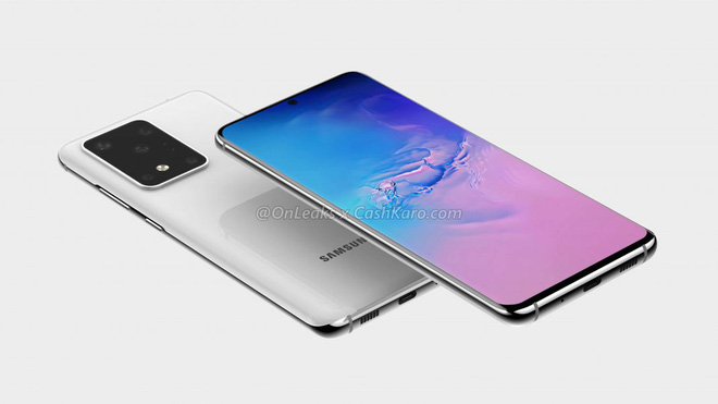 Samsung Galaxy S11+ lộ ảnh render với màn hình 6.9 và tận 5 camera sau - Ảnh 2.