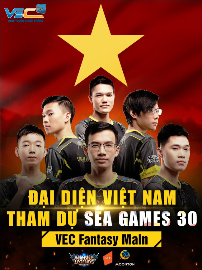 Chân dung binh đoàn soái ca VEC Fantasy Main của Mobile Legends: Bang Bang Việt Nam tham dự đấu trường SEA Games 30 - Ảnh 1.