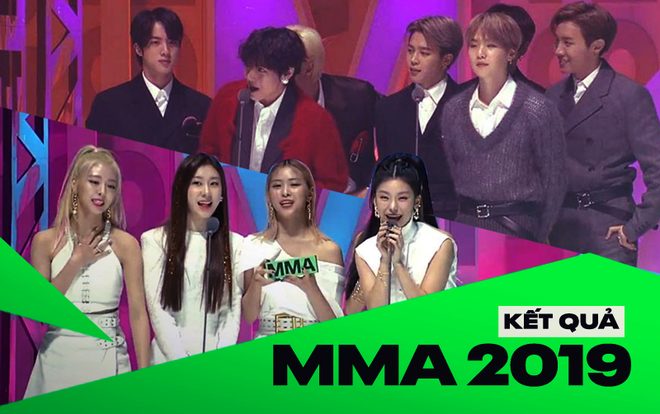 Khoảnh khắc đẹp tại MMA 2019: BTS ở lại sau cùng, 7 thành viên nắm tay nhau cúi gập người chào khán giả sau khi ôm trọn Daesang - Ảnh 1.