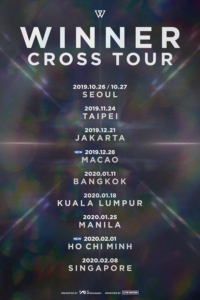 NÓNG: WINNER sẽ lần đầu tiên tổ chức concert tại Việt Nam thuộc khuôn khổ CROSS Tour hậu Tết Nguyên Đán 2020 - Ảnh 1.