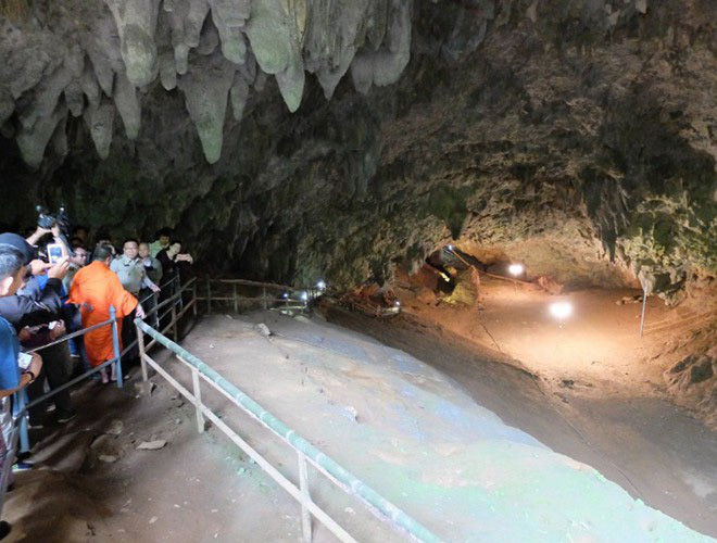 Mở lại hang Tham Luang - nơi diễn ra cuộc giải cứu thần kỳ 13 thành viên đội bóng thiếu niên Thái Lan - Ảnh 14.