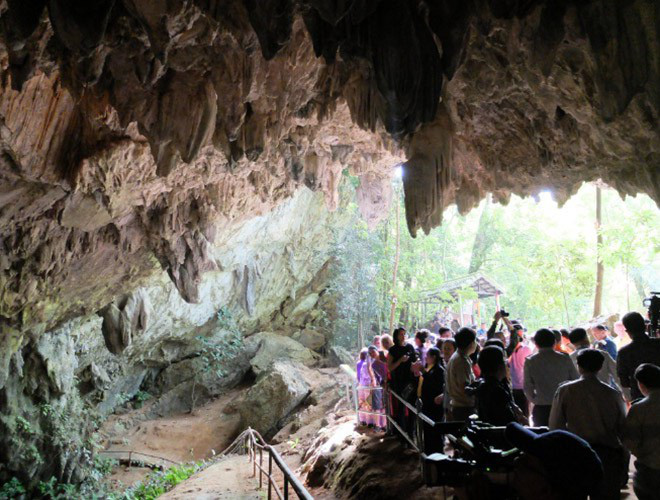 Mở lại hang Tham Luang - nơi diễn ra cuộc giải cứu thần kỳ 13 thành viên đội bóng thiếu niên Thái Lan - Ảnh 4.