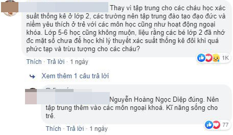 Phản ứng của phụ huynh trước thông tin học sinh sẽ học xác suất và thống kê ngay từ lớp 2: Người thảng thốt lo lắng, người ủng hộ nhiệt tình - Ảnh 6.