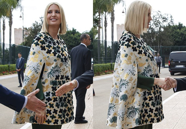 Dự tiệc tại cung điện hoàng gia, Ivanka Trump bị chê xuống sắc với vẻ ngoài kỳ lạ, nghi vấn mang thai lần 4 - Ảnh 6.