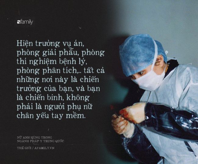 Nữ bác sĩ pháp y xinh đẹp nhất Trung Quốc: Phá bỏ định kiến giới tính trong công việc, bất chấp mọi hoàn cảnh để đưa sự thật ra ánh sáng - Ảnh 2.