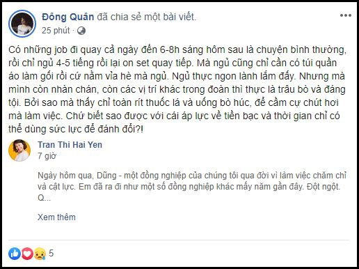 Dân tình giật mình nghĩ lại đã đối xử với bản thân quá tệ sau khi nghe tin dựng phim trẻ đột tử sau 40 tiếng làm việc liên tục - Ảnh 6.