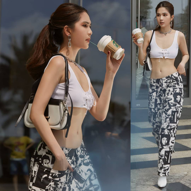 Mỹ nhân Việt diện crop top từ ngắn ngủn đến tí hon: Ai cũng hot bức người, nhiều pha chỉ nhìn mà cũng phải thót tim dùm - Ảnh 3.