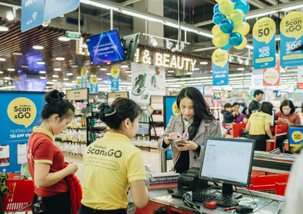 Tưởng siêu thị Vinmart Scan & Go xịn rồi, hóa ra ở Mỹ còn sang gấp bội đến mức ngỡ như phim viễn tưởng - Ảnh 1.