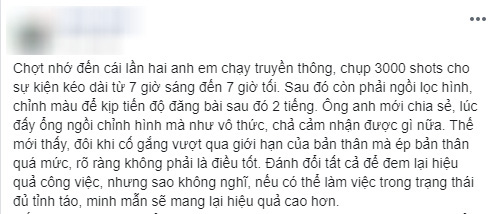  Từ chuyện chàng trai làm nghề dựng phim đột tử ở tuổi 31, nói về những nỗi khổ ít ai hay trong ngành truyền thông  - Ảnh 12.