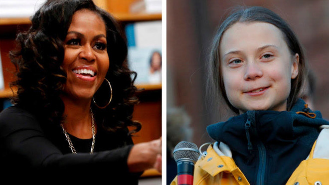 Michelle Obama nhắn nhủ Greta Thunberg: Đừng để ai làm lu mờ ánh sáng của cháu - Ảnh 1.