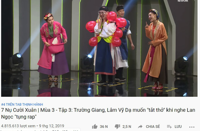4 TV Show phủ sóng top 10 trending YouTube, show của Quỳnh Trần JP & bé Sa lên hạng chưa đến 24 tiếng - Ảnh 5.