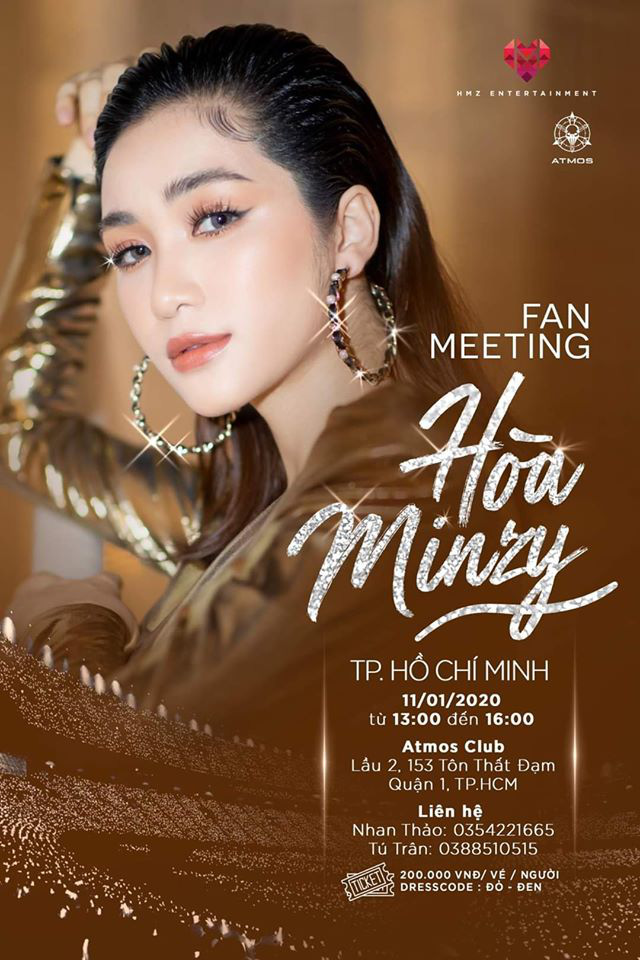 Fan Kpop nổi giận đùng đùng khi ekip Hoà Minzy mượn hình ảnh concert EXO làm poster fanmeeting, designer lên tiếng phân trần - Ảnh 1.