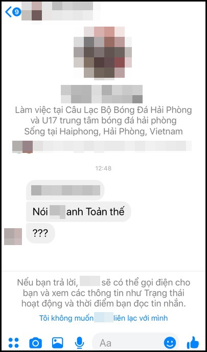 Tiếp vụ Văn Toản bị tố cắm sừng, bắt cá 2 tay: Đàn em bất bình nên inbox dằn mặt bạn gái cũ? - Ảnh 2.