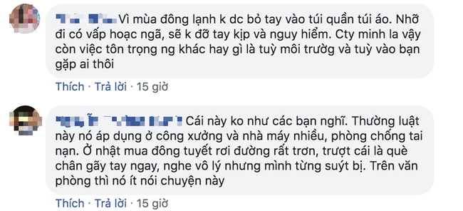 Luật cấm nhân viên đút tay túi quần của công ty Nhật Bản nghe vô lý nhưng dân mạng lại có cách giải thích rất thuyết phục - Ảnh 3.