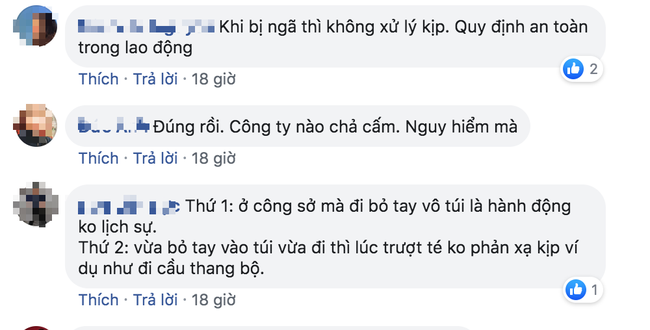 Luật cấm nhân viên đút tay túi quần của công ty Nhật Bản nghe vô lý nhưng dân mạng lại có cách giải thích rất thuyết phục - Ảnh 4.