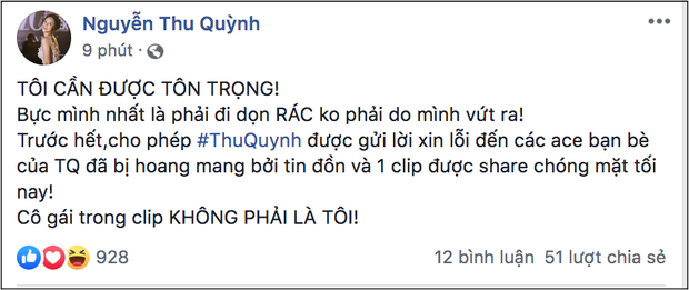 Thu Quỳnh xuất hiện rạng ngời khoe nhan sắc xinh đẹp sau khi bất ngờ dính ồn ào lộ clip nóng - Ảnh 2.