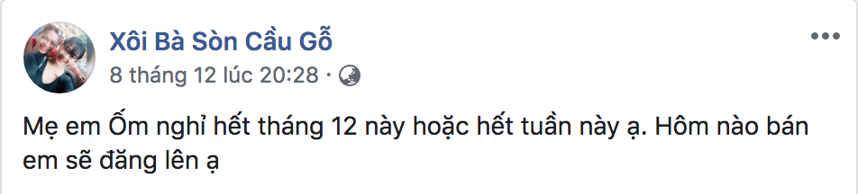 Kh&aacute;ch mỏi mắt t&igrave;m mua x&ocirc;i b&agrave; S&ograve;n m&agrave; như thể t&igrave;m kim đ&aacute;y biển: hẹn tận sang năm mới come back nhưng chưa biết ng&agrave;y n&agrave;o - Ảnh 2.
