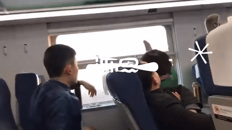 Thanh niên tấn công người phụ nữ lớn tuổi vì kéo màn che nắng trên tàu hỏa khiến dân mạng phẫn nộ - Ảnh 1.