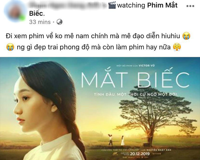 MXH bùng nổ sau suất báo chí Mắt Biếc: Đi xem về khóc sưng mắt, lại bất ngờ với Victor Vũ! - Ảnh 11.