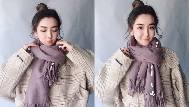 5 cách quàng khăn siêu xinh kiểu Hàn Quốc để bạn diện ngay trong ngày gió lạnh căm căm - Ảnh 3.