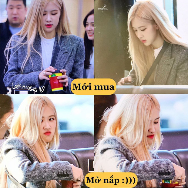 Từ một cốc cafe thôi mà Rosé - Lisa - Jisoo (BLACKPINK) cũng cho ra đời được cả câu chuyện “gian tình”: Có mùi Kdrama ở đâu đây - Ảnh 1.