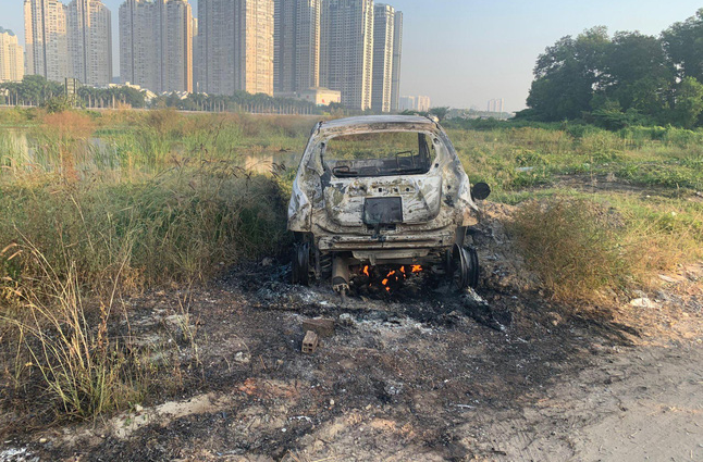 Nóng: Truy xét vụ giết người cướp tài sản sau đó đốt xe ô tô phi tang ở Sài Gòn - Ảnh 1.