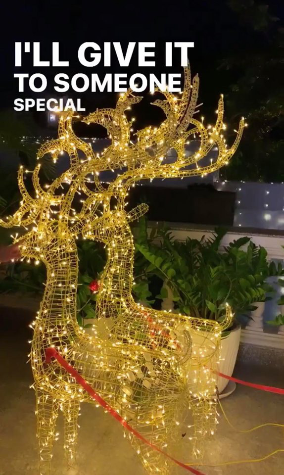 Đón Giáng sinh tại gia như vợ chồng ái nữ nhà Minh Nhựa: đúng chuẩn tinh thần lễ hội, vừa ấm cúng vừa cực ngọt ngào - Ảnh 3. Đón Giáng sinh tại gia như vợ chồng ái nữ nhà Minh Nhựa: đúng chuẩn tinh thần lễ hội, vừa ấm cúng vừa cực ngọt ngào - Ảnh 3.