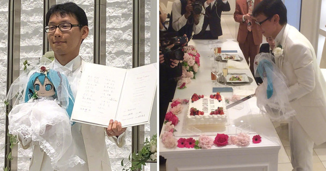  Cuộc sống hôn nhân hạnh phúc viên mãn của người đàn ông Nhật Bản sau hơn 1 năm tổ chức lễ cưới với búp bê Hatsune Miku  - Ảnh 1.