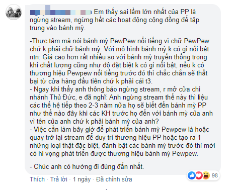 Tiệm bánh mỳ Pewpew đóng cửa: Là do chất lượng cơ sở kém, không đủ KPI hay muốn dồn lực Bắc tiến ra Hà Nội - Ảnh 4.