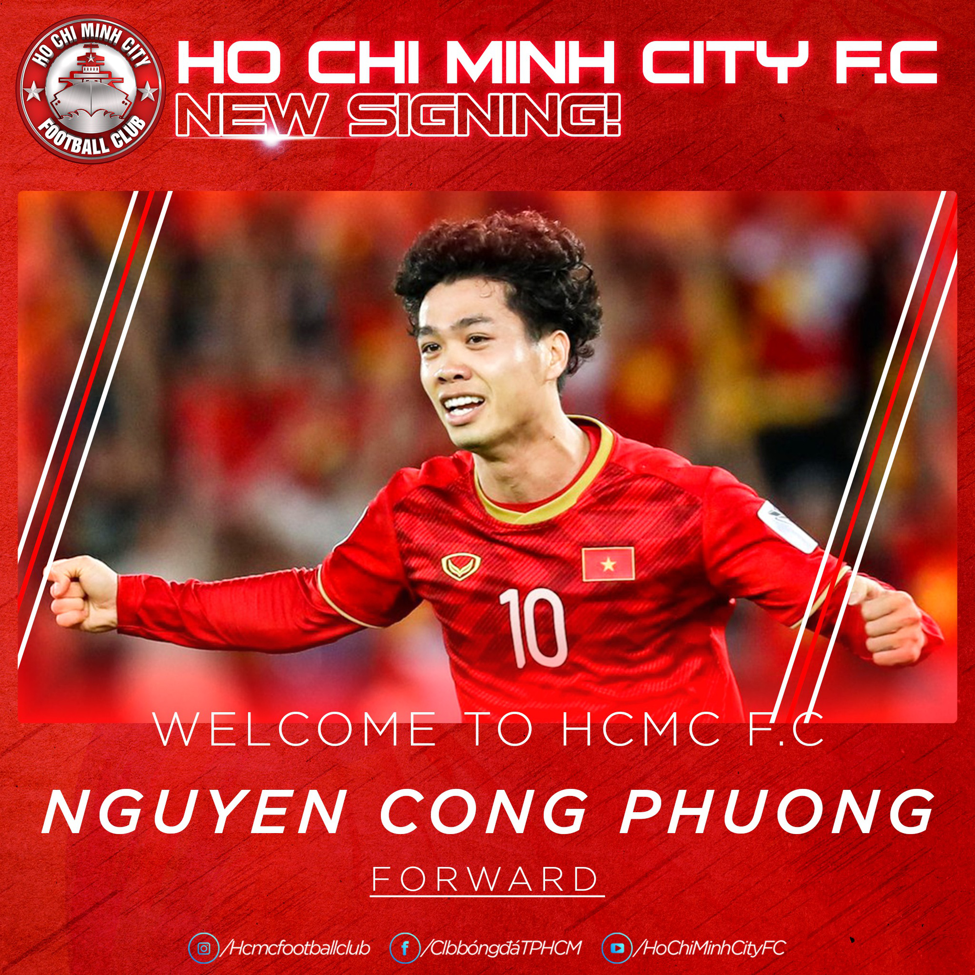 Công Phượng có số áo mới ở CLB TP.HCM: Trùng ngày sinh và gợi nhớ lần ra mắt tuyển Việt Nam trong trận đấu đặc biệt - Ảnh 1.