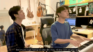 Trời ơi Song Ngạn c&ugrave;ng nhau người đ&agrave;n kẻ h&aacute;t OST Mắt Biếc ngọt đứ đừ: Hay th&igrave; c&oacute; hay nhưng vẻ đẹp trai mới h&uacute;t hồn hơn cả! - Ảnh 2.