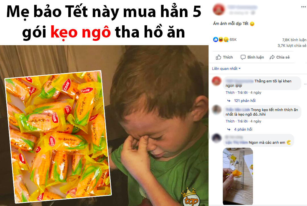 Chưa g&igrave; d&acirc;n mạng đ&atilde; &ldquo;cảnh tỉnh&rdquo; nhau về một loại kẹo sắp sửa quay trở lại &ldquo;g&acirc;y &aacute;m ảnh&rdquo; tr&ecirc;n đĩa b&aacute;nh kẹo ng&agrave;y Tết - Ảnh 2.